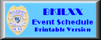 Event Schedule